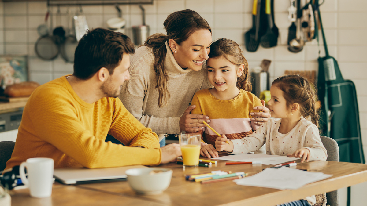 educazione basata sui valori della famiglia
