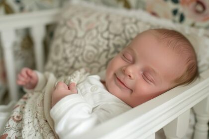 bambino nella culla