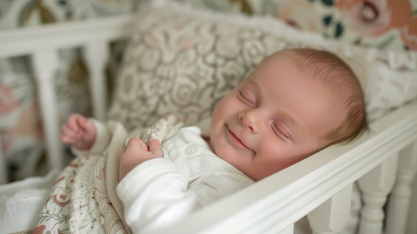 bambino nella culla