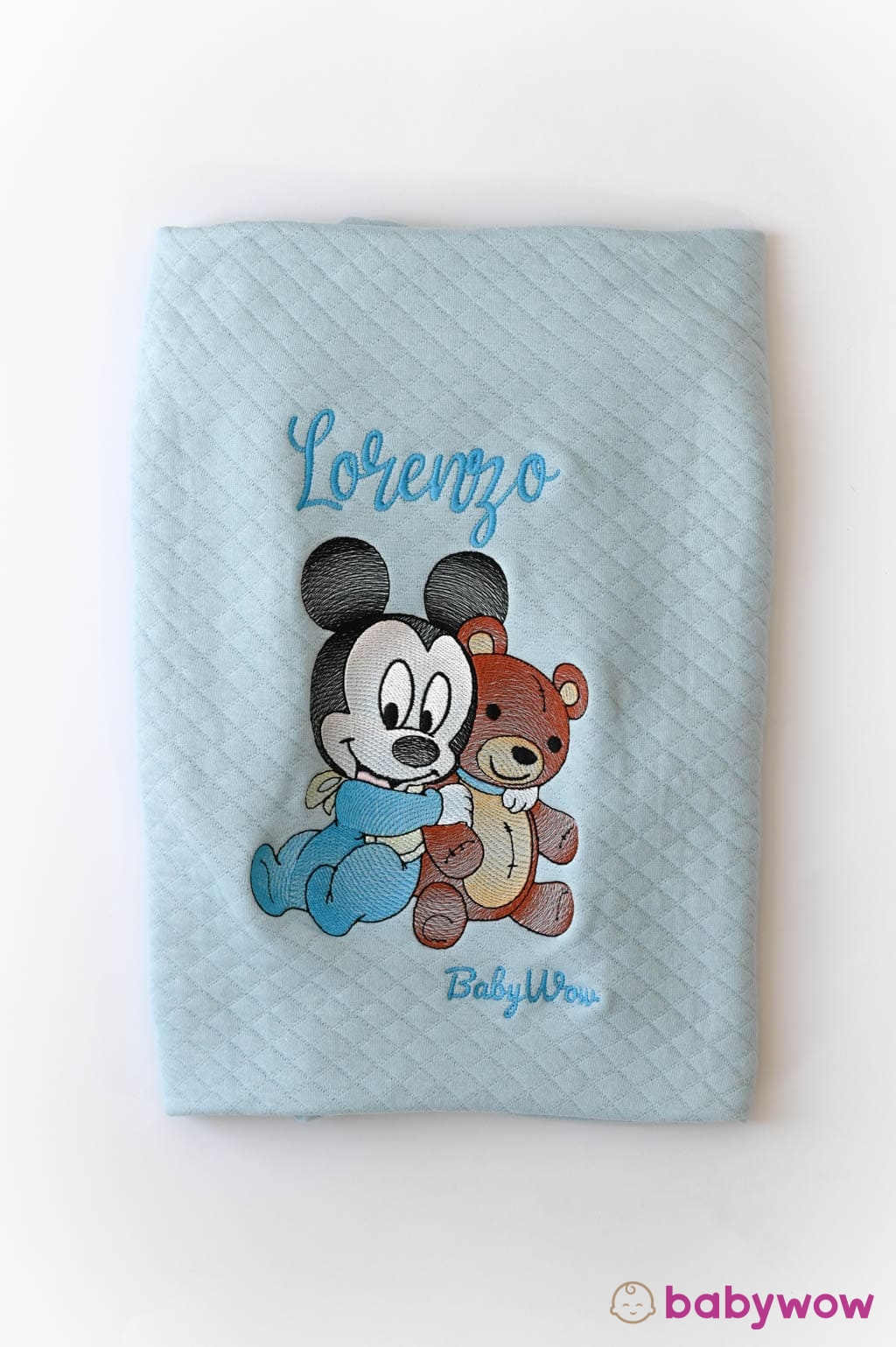 Blanket Mickey and Teddy