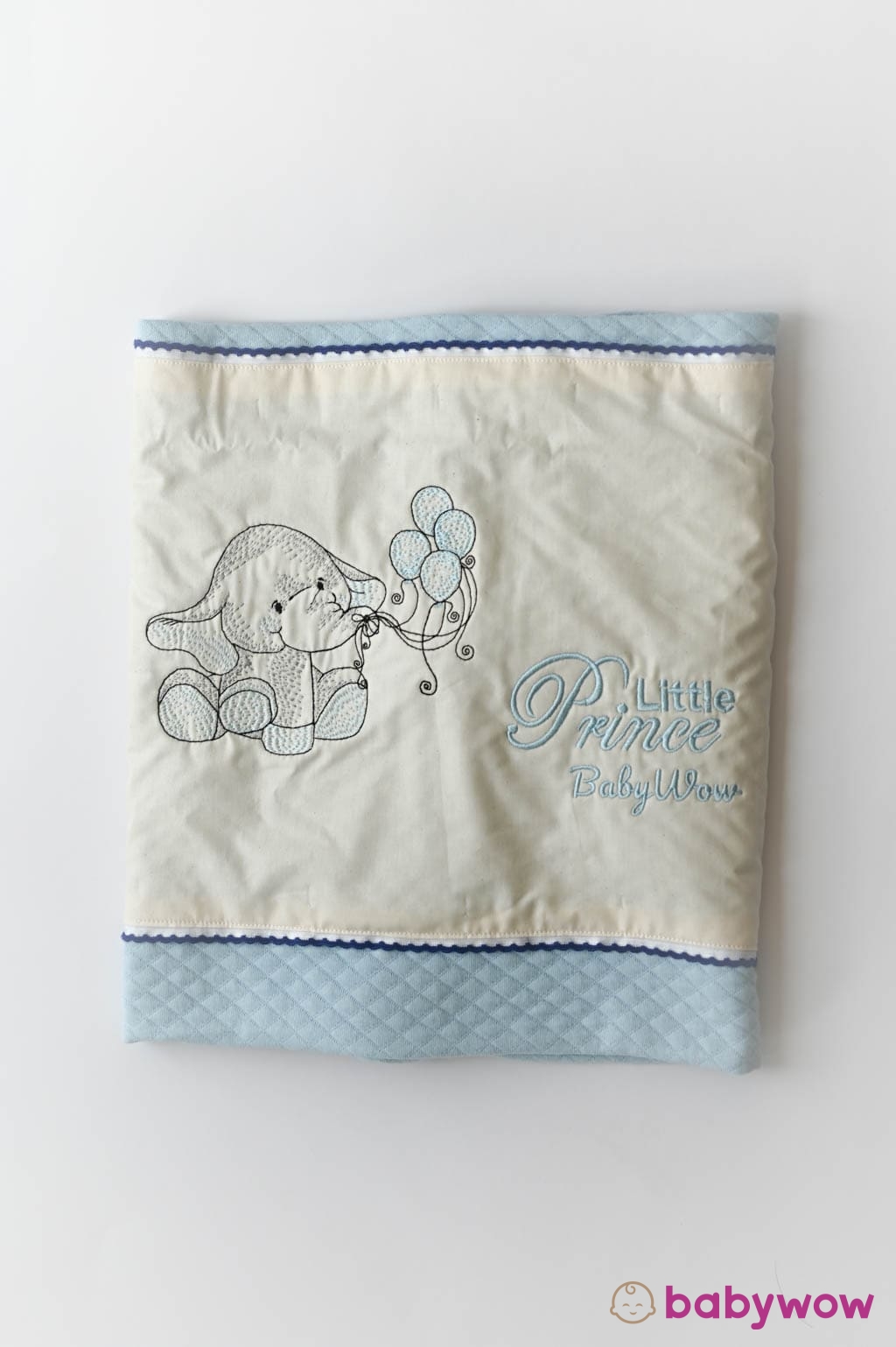 Blanket Elephant sky blue