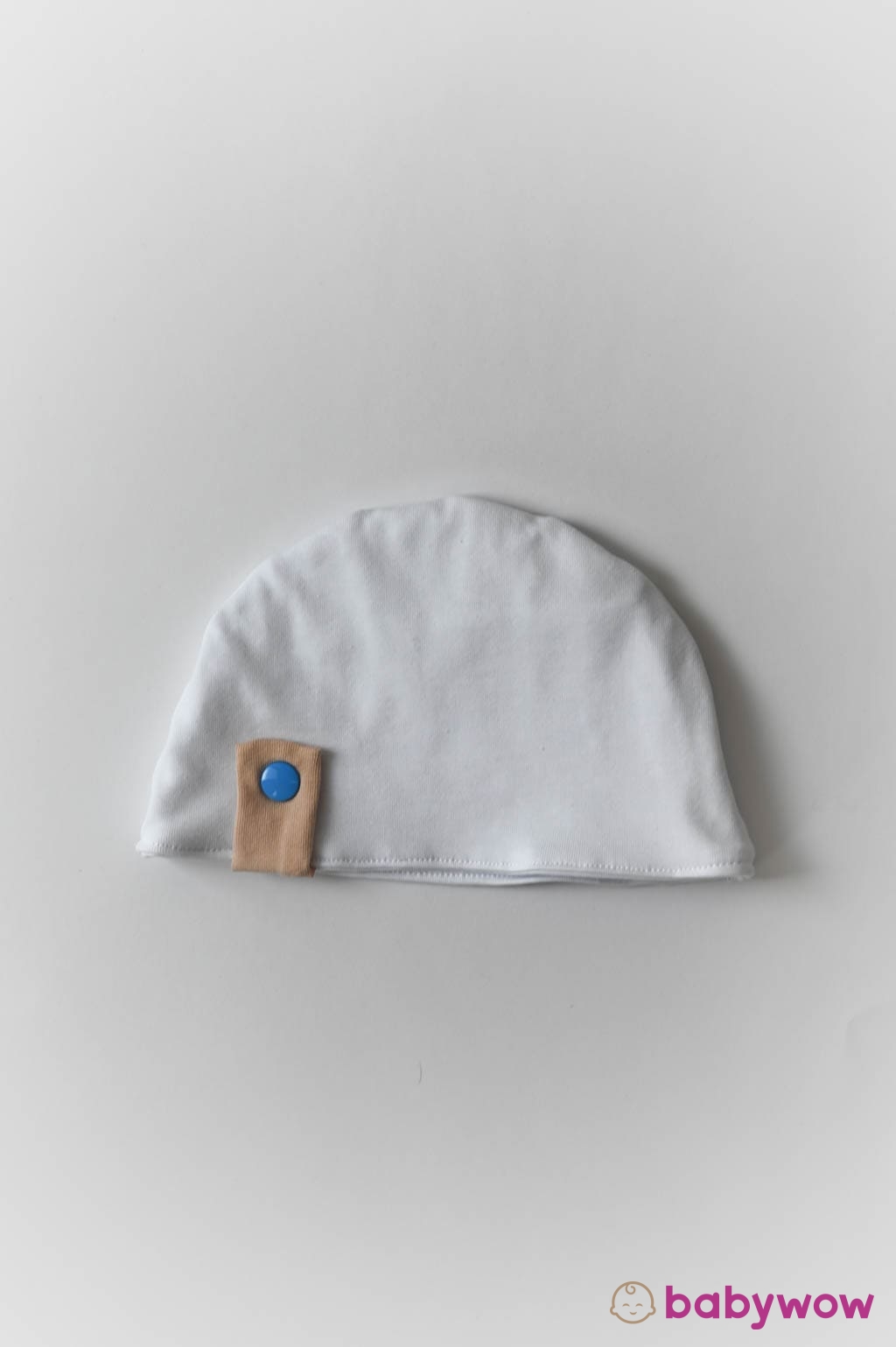 Cappellino cotone bianco