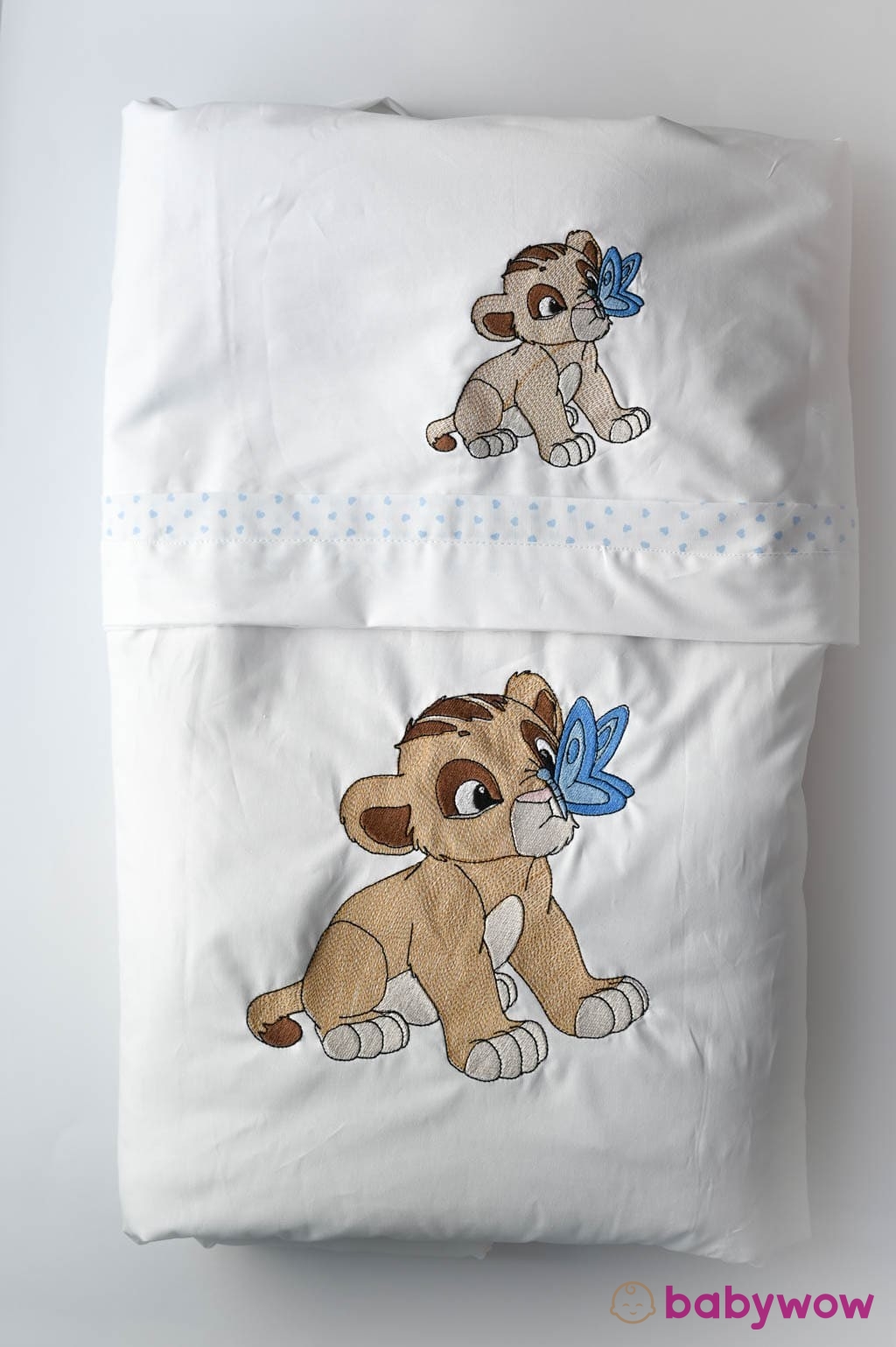 Winter bedding set Simba with butterfly
