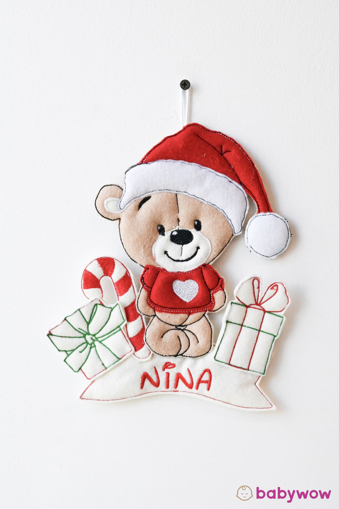 Teddy Christmas ornament