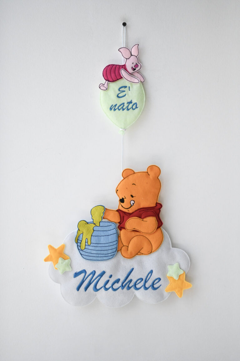 Fiocco nascita winnie e pimpi
