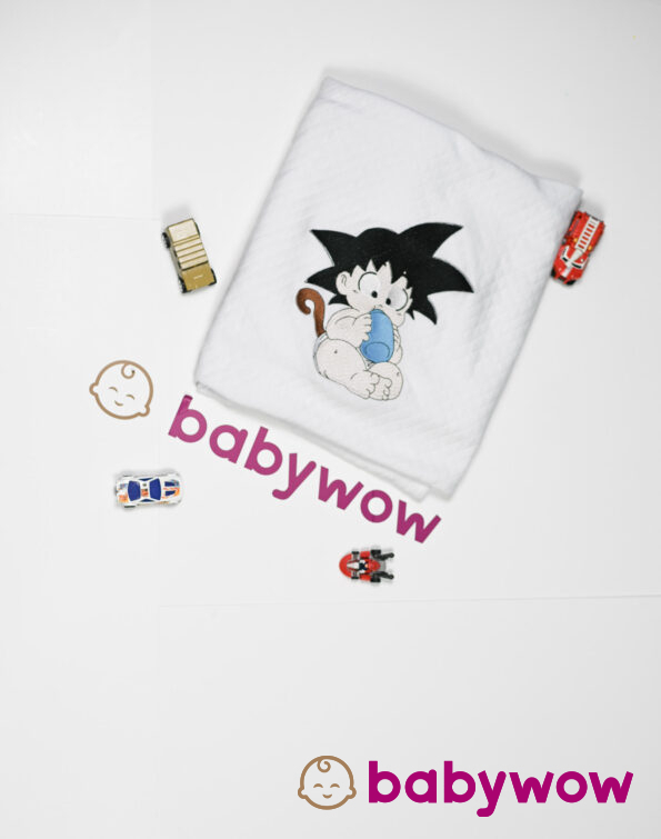 Copertina cotone baby Goku