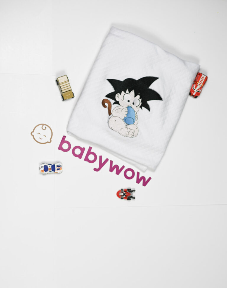 Copertina cotone baby Goku