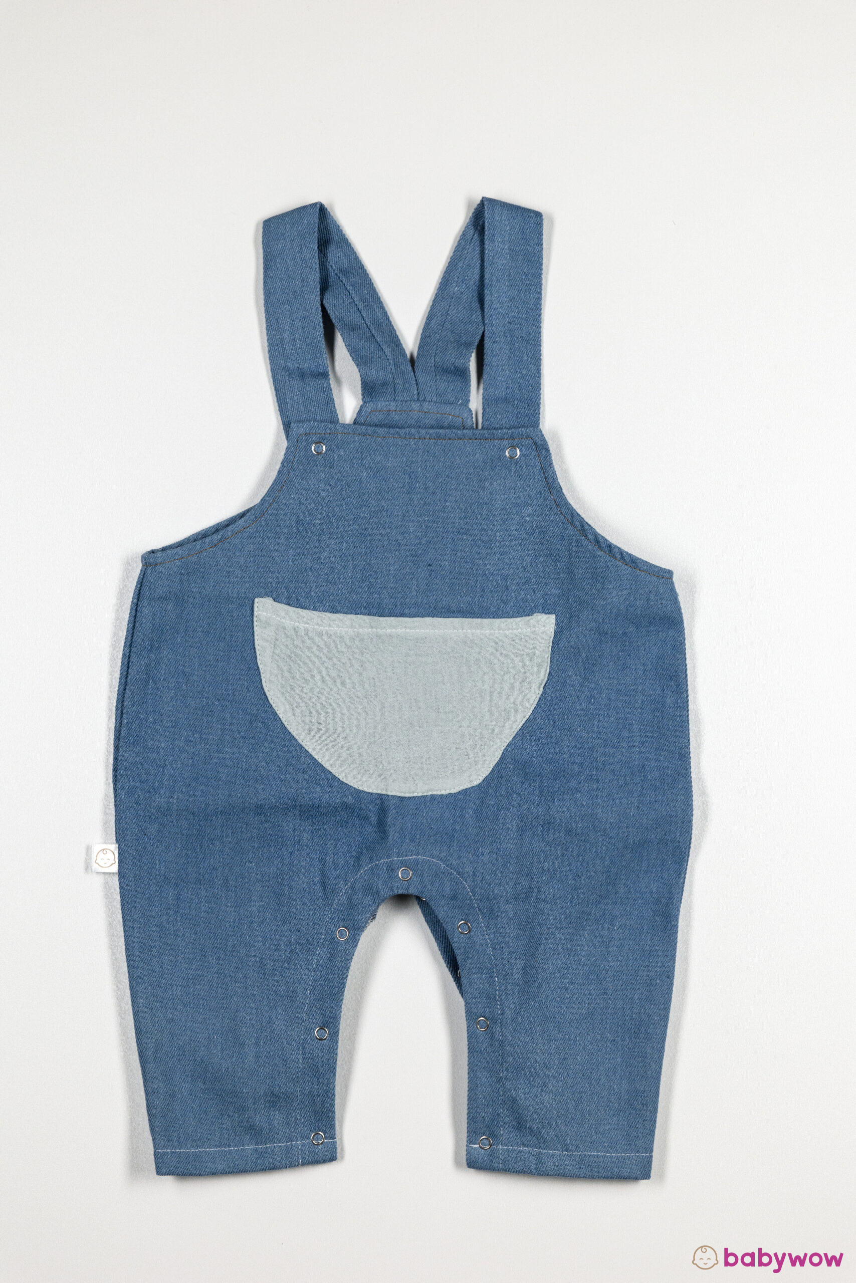 Baby wow salvataggio 2_105 Salopette jeans unisex