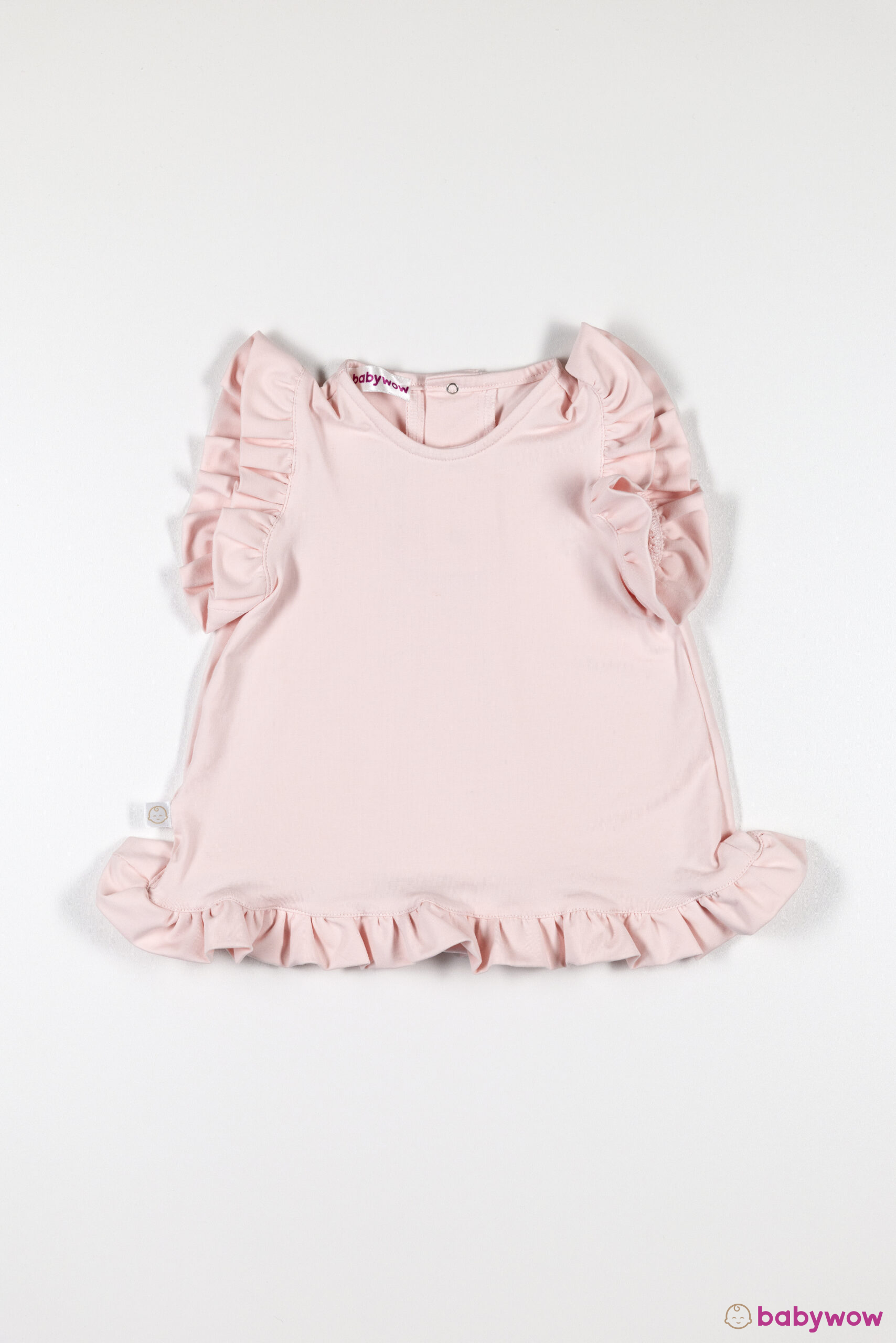 Baby wow salvataggio 2_28 Vestito cotone rosa Gaia