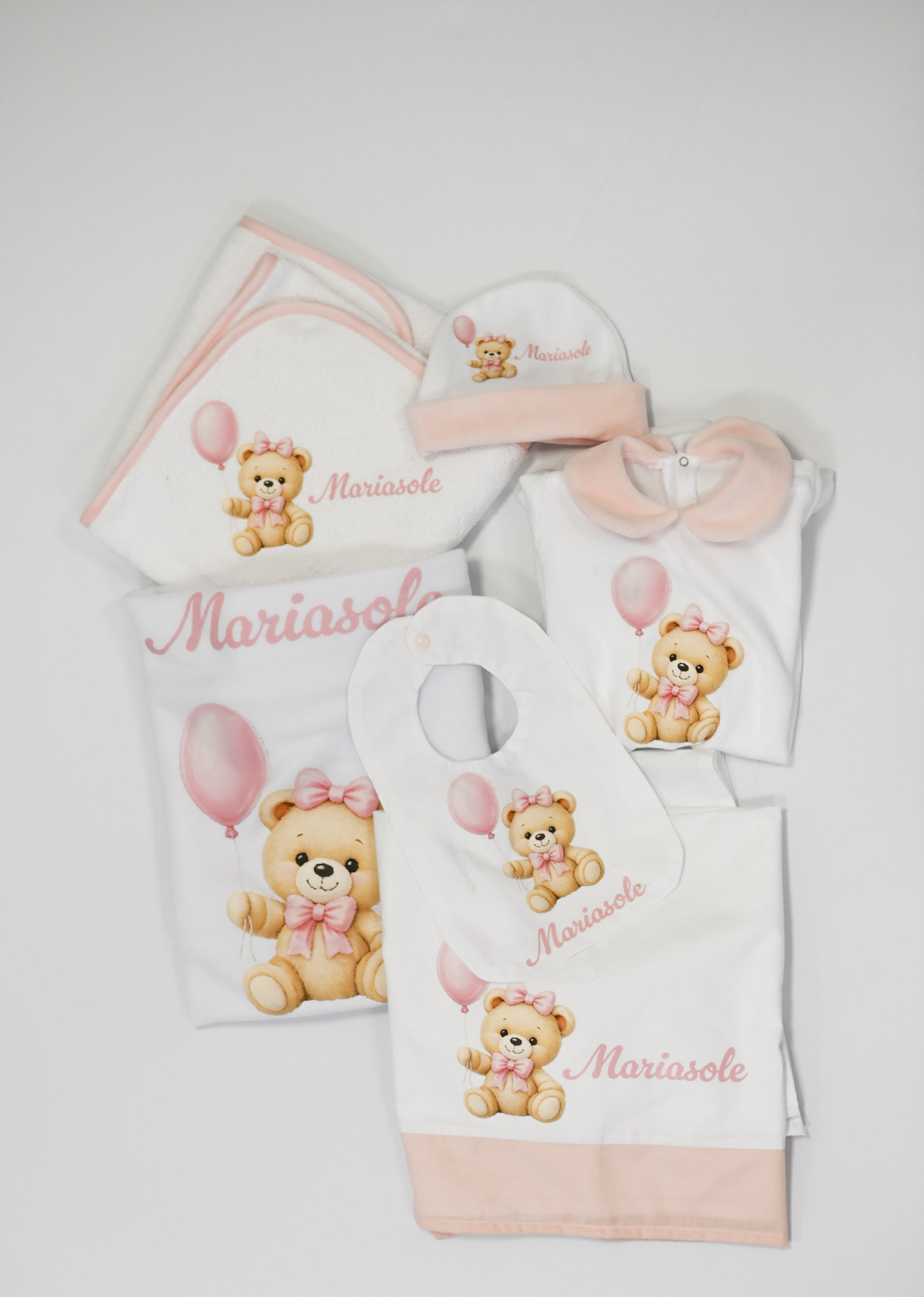 Box Nascita invernale Orsetta palloncino