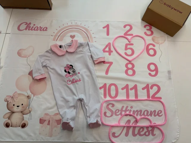 Ogni dolce attesa merita qualcosa di unico: personalizziamo amore, sogni e morbide coccole per il tuo bebè. Scrivici su WhatsApp 349-7803-184 o visita www.babywow.it!